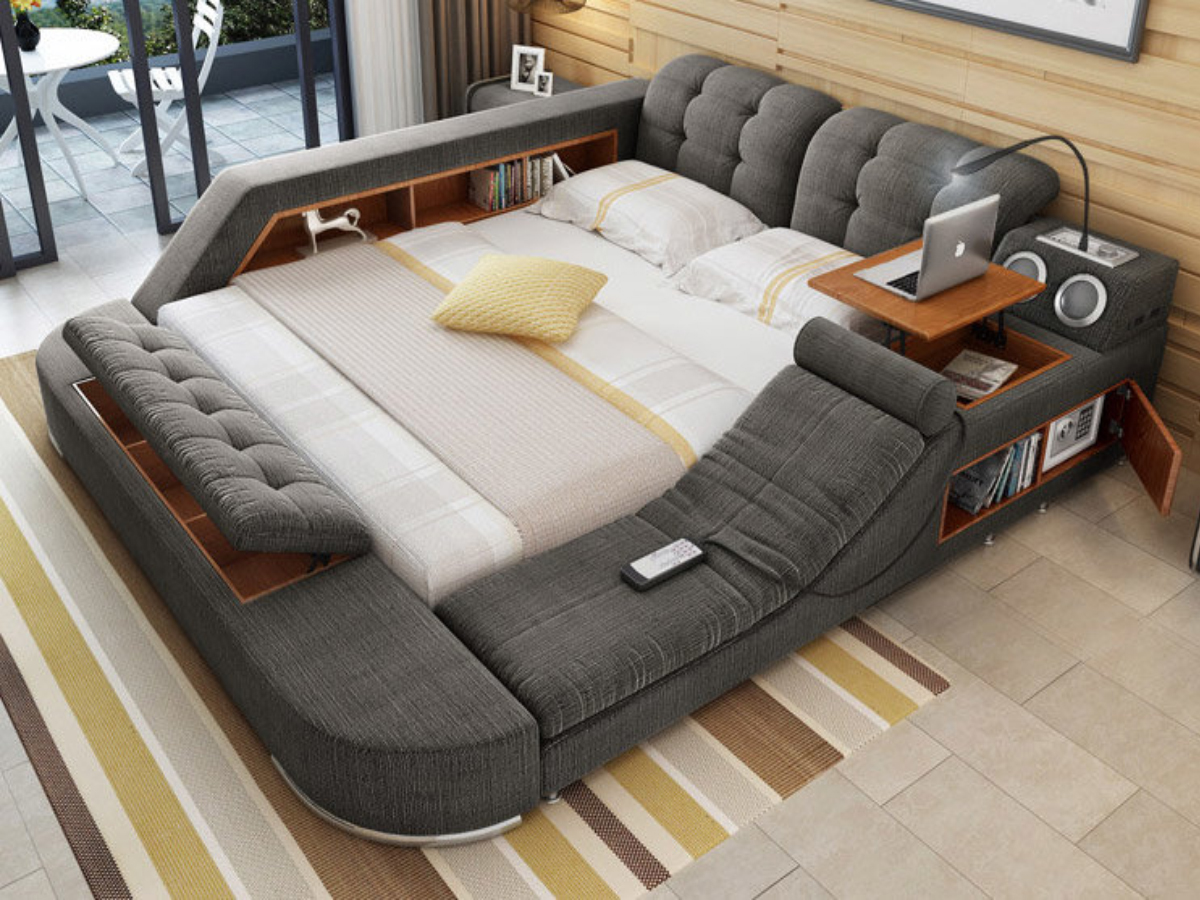Wooden Bed